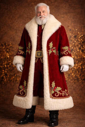 Luxury santa claus suit - claus,