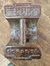 Vintage Crane 56lb Cast Iron