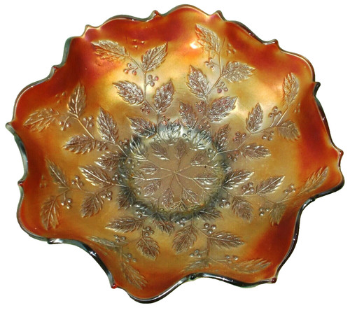 Antique fenton purple holly - antique,