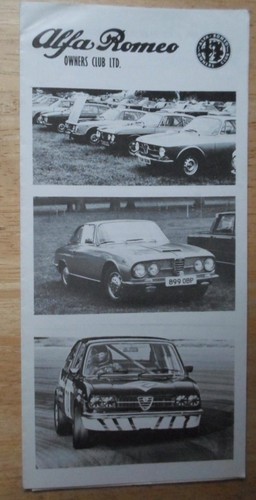 Alfa romeo owners club ltd - alfa,