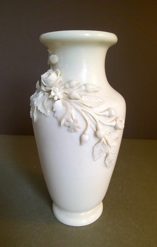 Antique belleek vase - antique,