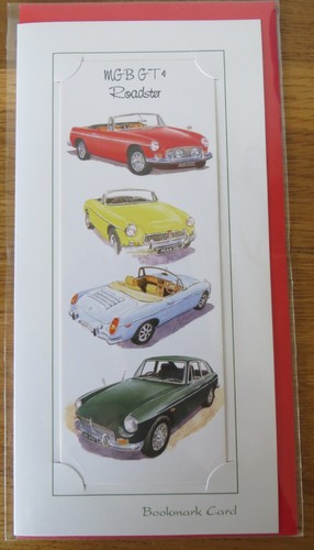 Mgb mgbgt blank book mark - mgb,