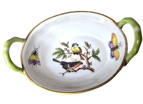 Vintage herend rothschild bird - vintage,