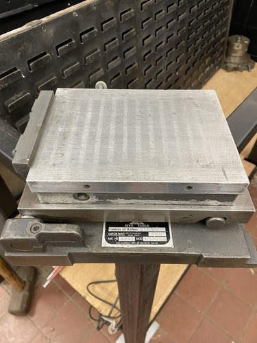 Magnetic sine table - , by