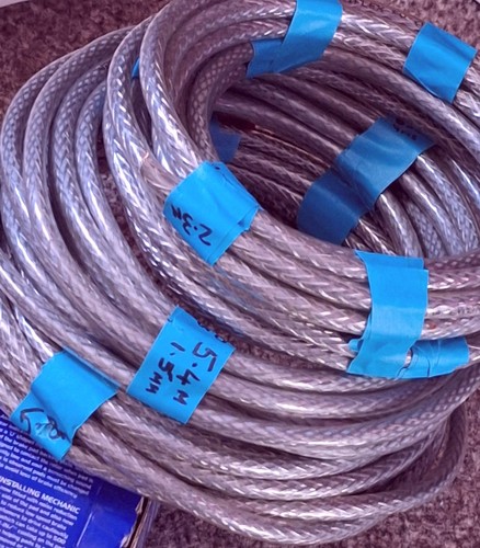 Braided cable core - braided, 1.5mm