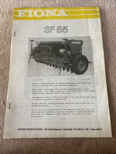 Fiona seed drill - fiona,