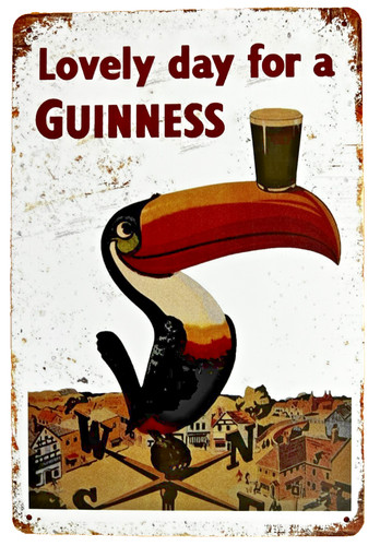 Guinness toucan tin - guinness,