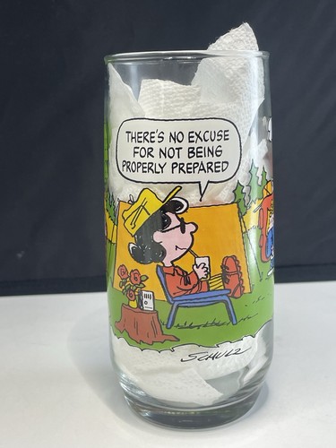 Mcdonald glass cup peanuts - mcdonald's,