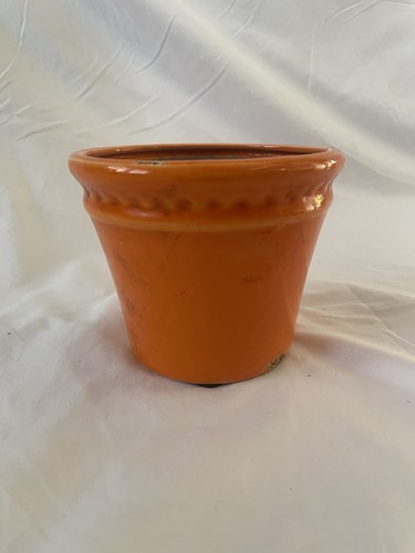 Orange serax ceramic - ceramic, plant