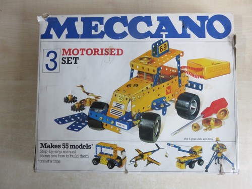 Meccano motorised set - meccano,