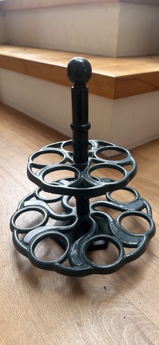 Vintage enamelled green cast - enamelled,