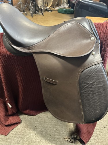 Brown two tone leather - brown,