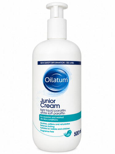 Oilatum junior eczema and - and, dry