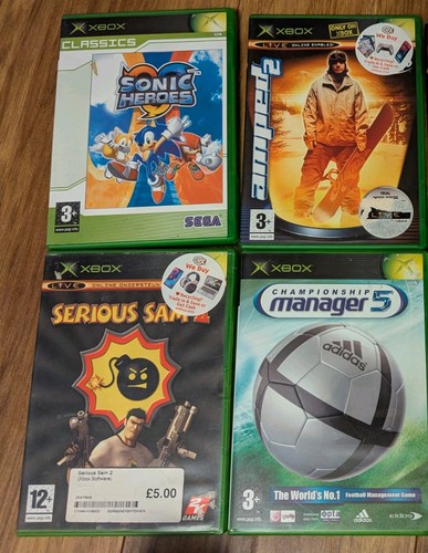 Xbox original games bundle - original, x4