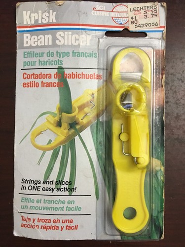 Krisk bean slicer - krisk, stringer
