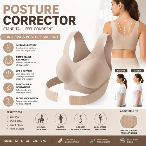 Women posture corrector bra - posture,