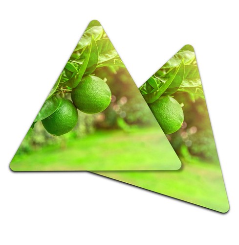 Triangle coaster citrus - triangle,