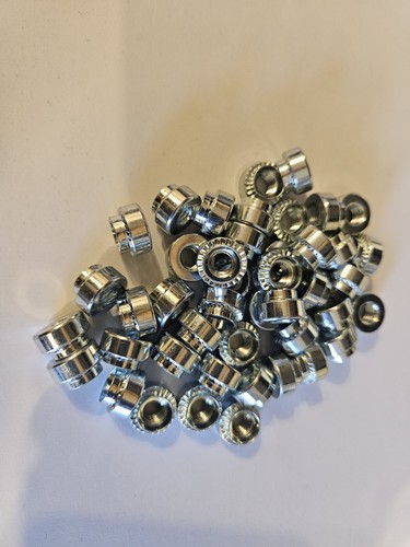 Powder coating hook - coating, nuts