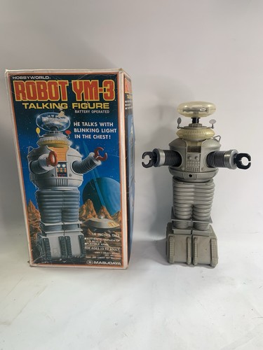 Robot talking figure 16in - robot,