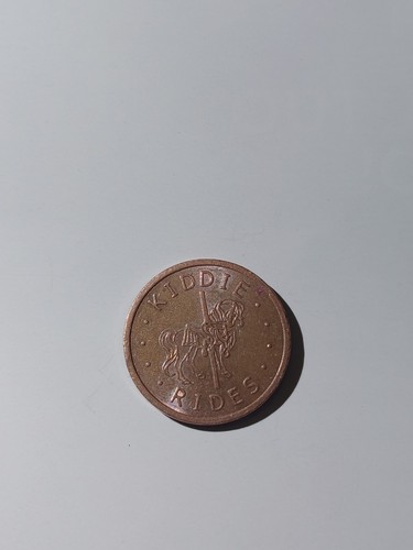 Vintage kiddie rides token - vintage,