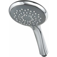 Triton Showers Showerhead, Bathroom Accessory, Water, 5 Spray Patterns, High