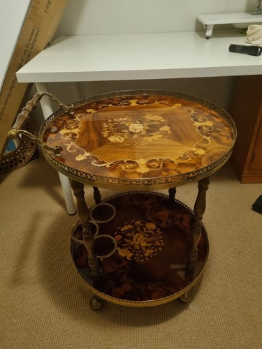 Vintage cocktail tea trolley - cocktail,