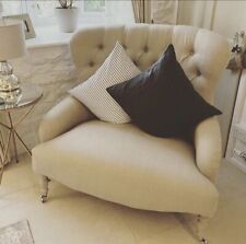 Bampton Love Seat 2 Seater Sofa In Laura Ashley Edwin Sable