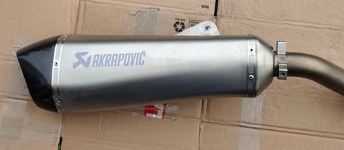 Genuine akrapovic exhaust bmw - akrapovic,