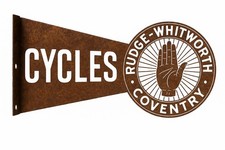 Rudge-Whitworth Metal Sign |