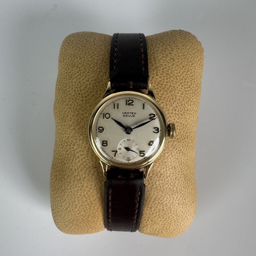 Vertex revue 9ct gold ladies - revue,