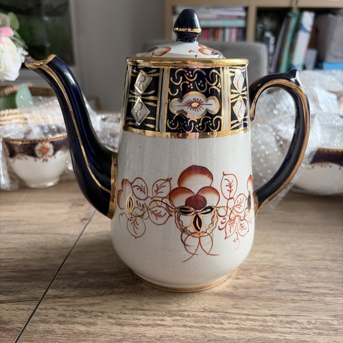 Antique victorian imari coffee - victorian,