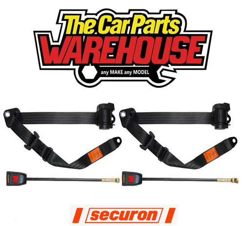 Two securon seat belt - two,
