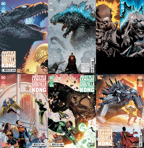 Justice league godzilla - league,