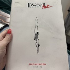 Rare Wolford Ink Anna Tights