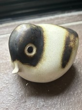 Small Studio Pottery Bird Figurine, possibly Scandinavian