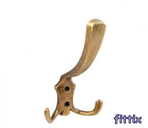 Solid brass heavy duty coat - brass,