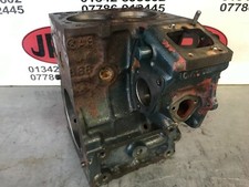 Bare engine block from Kubota