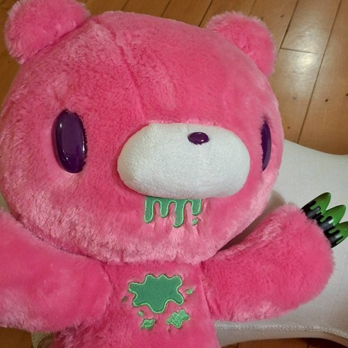 Gloomy bear plush pink 40cm - bear,