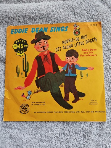 45rpm eddie dean get - dean, along