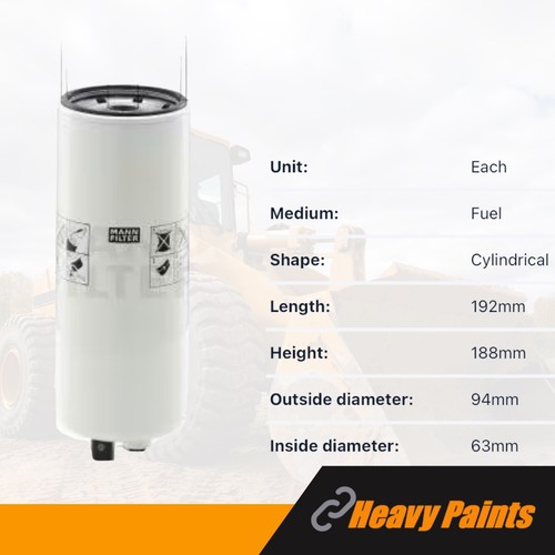 Jcb cummins fuel filter js130 - jcb,