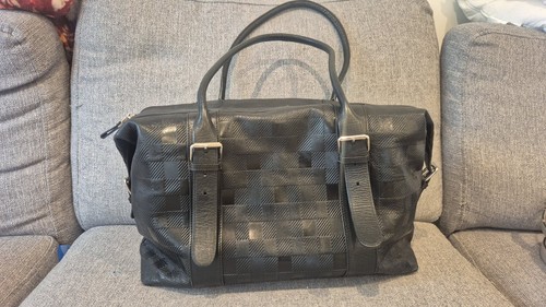 Aquascutum leather travel bag - travel,