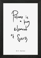 Bill Gates Quote 4 Framed Wall