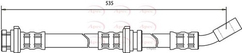 Apec hos3034 brake - hos3034,