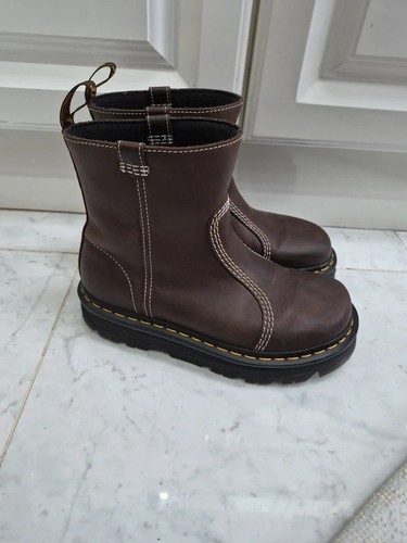 Martens brown zebzag rigger - dr,