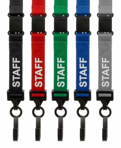 Pre printed staff soft lanyard - soft,