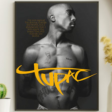 Tupac Thug life poster 2pac A4