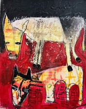 Original Outsider Art Painting