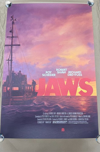 Jaws 50th poster - vice, press