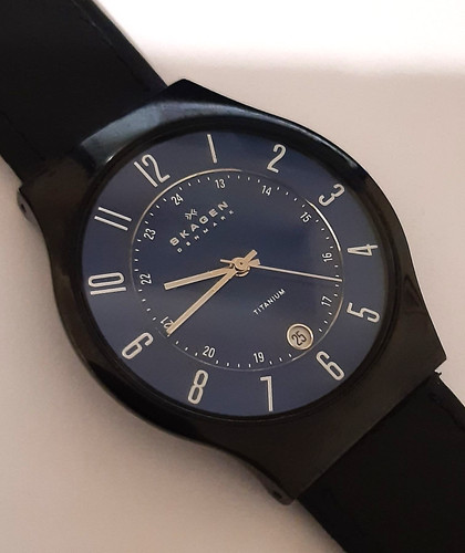 Skagen quartz 37mm black - quartz,