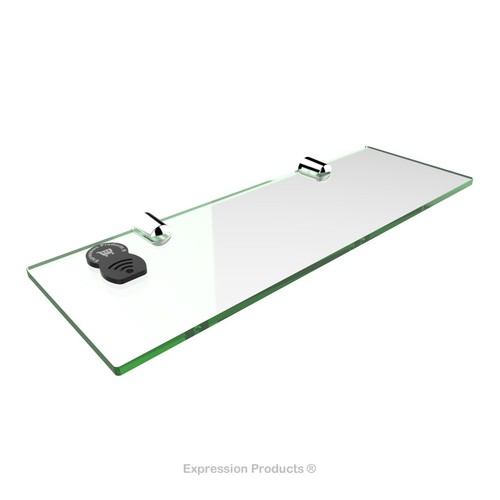 Straight acrylic shelf with - acrylic,